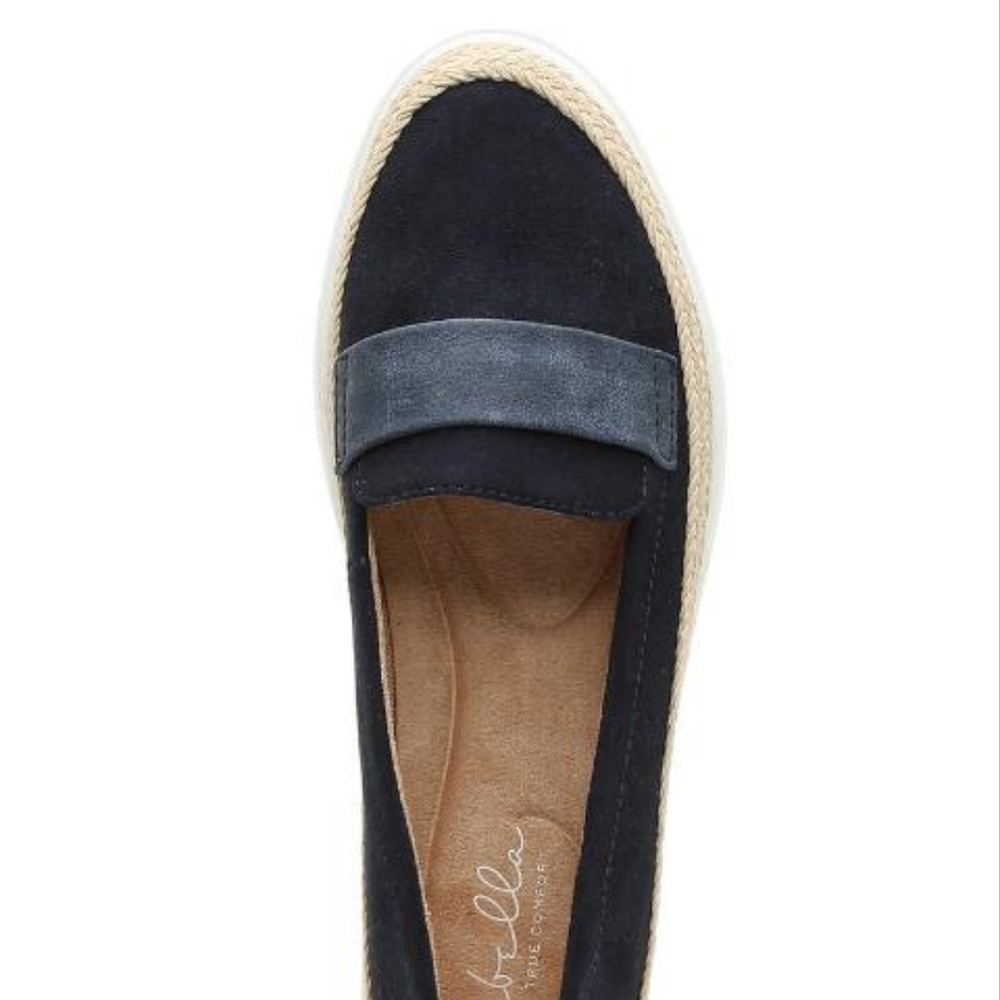 Abella Navy Loafers Sneakers Flats Shoes